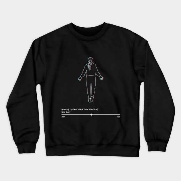 may mayfield x running up that hill 3D EFFECT Crewneck Sweatshirt by spnarchive